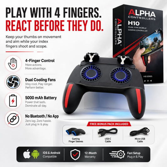 Alpha Controller™ H10 Pro Mobile Controller