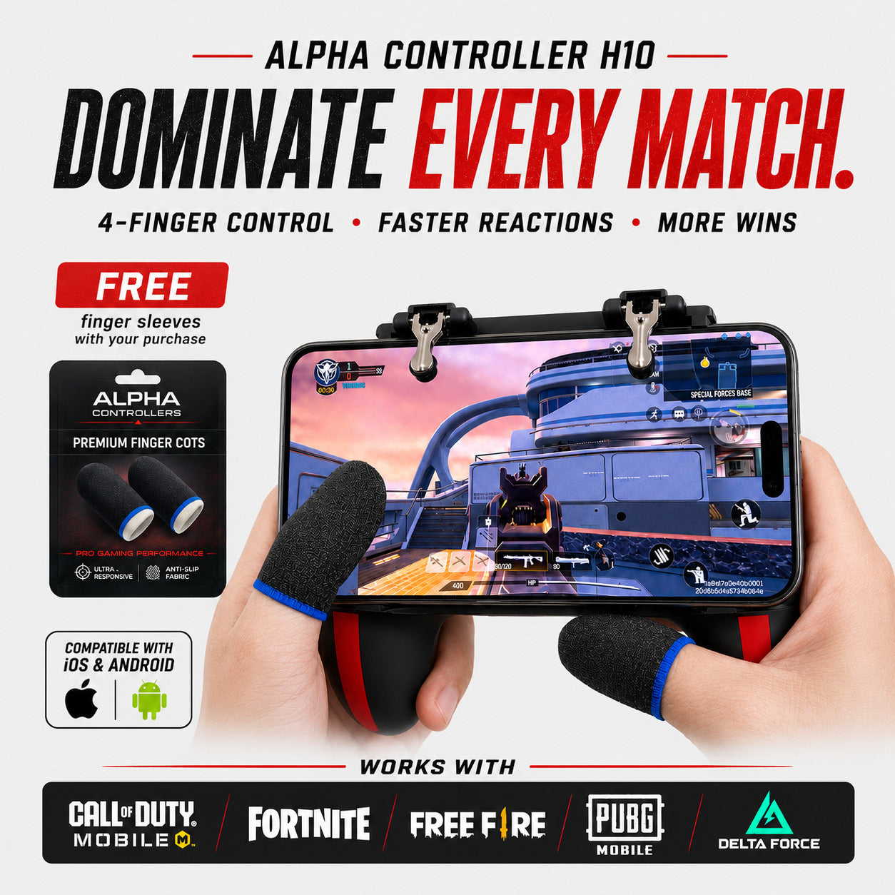 Alpha Controller™ H10 Pro Mobile Controller